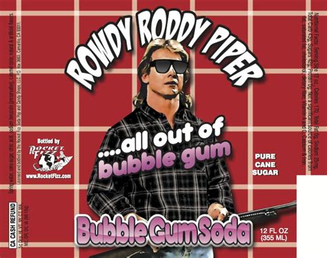 Discover roddy piper famous and rare quotes. Roddy Piper Bubblegum Quote / Intravenous Magazine Your Daily Dose Of Darkness Editorial August ...