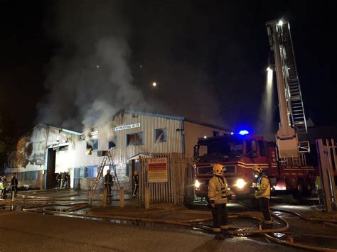 Brierley Hill Factory Wrecked In Severe Overnight Blaze Pictures And