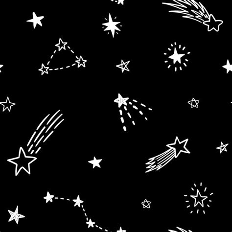 Premium Vector Seamless Vector Pattern With Stars