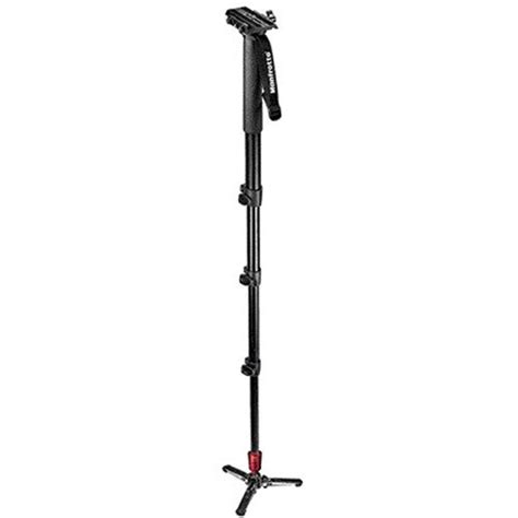 Manfrotto 562b 1 Fluid Video Aluminum Monopod With 357 Quick Release Shashinki Malaysia First