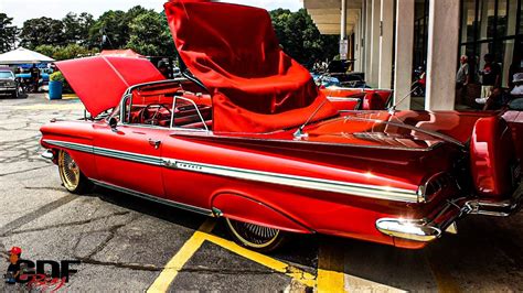Supercharged 1959 Chevrolet Impala Convertible On All Gold 22 Daytons