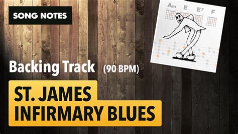 Backing Track St James Infirmary Blues A Minor 90 Bpm Youtube