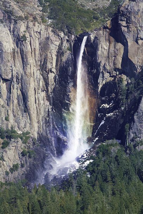 Bridal Veil Falls Yosemite Rainbow