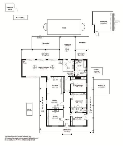 Heritage House Floor Plan For Extension Adelaide Pool Shed Floor
