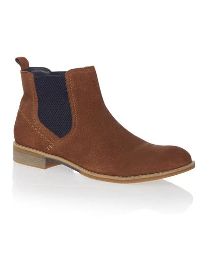 Maybe you would like to learn more about one of these? Mens Tan Suede Chelsea Boots | Tu clothing