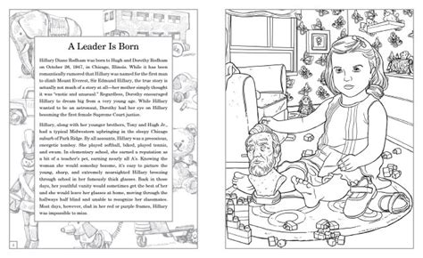 Hillary Clinton Coloring Book Heavy On The Pantsuits Politics Us News