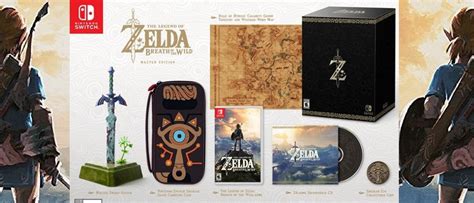 The Legend Of Zelda Breath Of The Wild Des éditions Limitées En