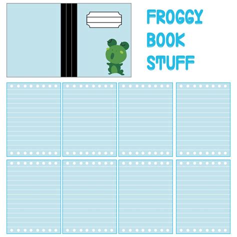 Make sure and watch the linked youtube video to see the full tutorial. 7 Best Images of My Froggy Stuff Printables TV - My Froggy ...