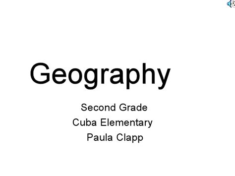 Geography Lesson Plan For 2nd Grade Lesson Planet