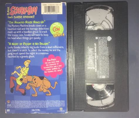 Scooby Doo The Haunted House Hang Up Vhs 1998 Cartoon Network Eur