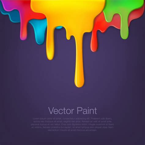 ᐈ Paint Dripping Stock Vectors Royalty Free Colorful Paint Dripping