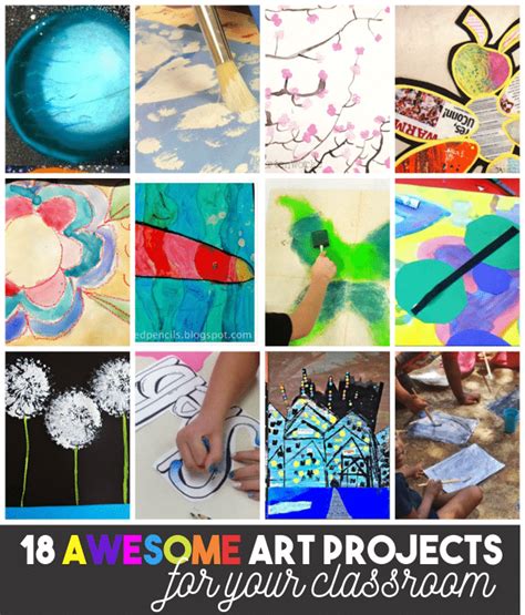 18 Awesome Art Projects For Your Classroom Teach Junkie