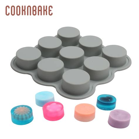 Cooknbake Silicone Mold For Cake Pastry Baking Round Handmade Soap