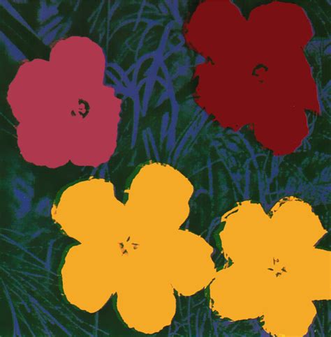 Andy Warhol Flowers 65 1970 Hamilton Selway