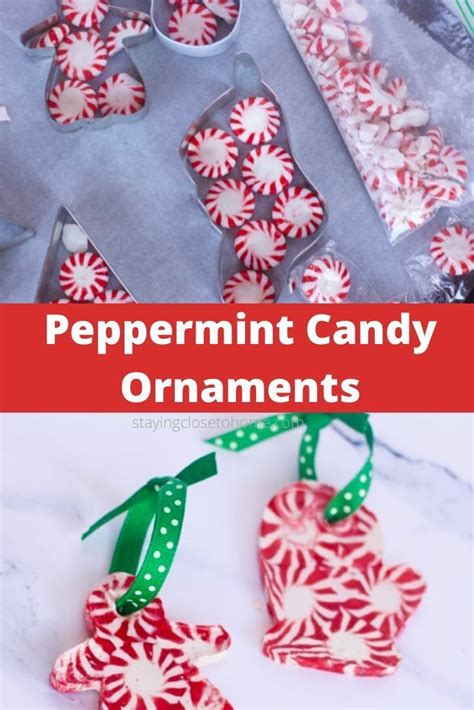 Kid Friendly Christmas Crafts Using Peppermint Candy Kids Christmas