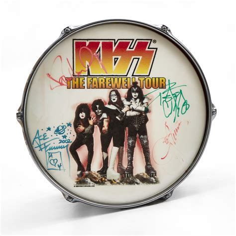 Images For 3149419 KISS THE FAREWELL TOUR Drums Fully Signed By All