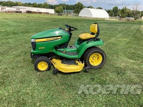 2009 John Deere X500 Lawn And Garden Tractors Machinefinder