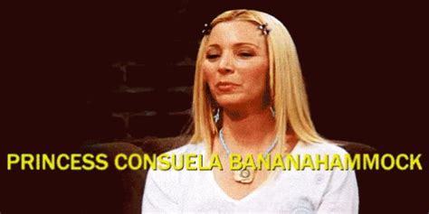 Friends Phoebe Princess Consuela Banana Hammock GIF ...