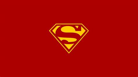 🥇 Red Dc Comics Superman Superheroes Logo Simple Wallpaper 27055
