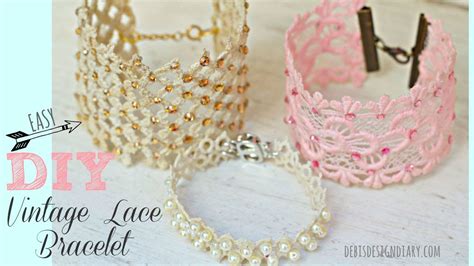 Diy Lace Jewelry Youtube