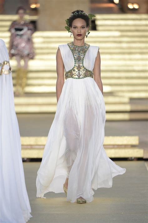 Dolce Gabbana Alta Moda Sicily Runway Couture Fashion Fashion
