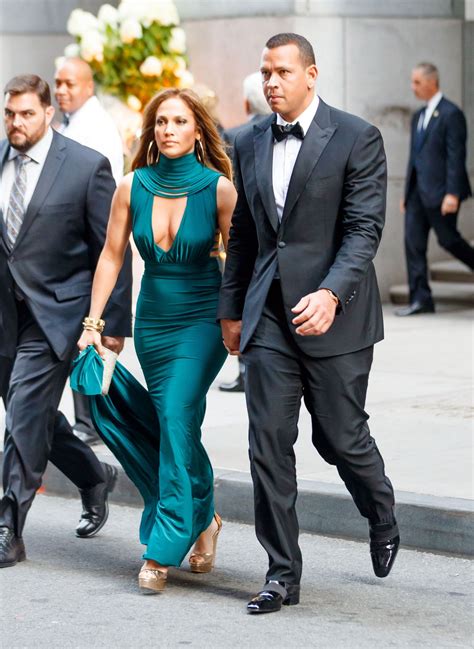 Jennifer Lopez And Alex Rodriguez Heading Into Friends Wedding In Nyc