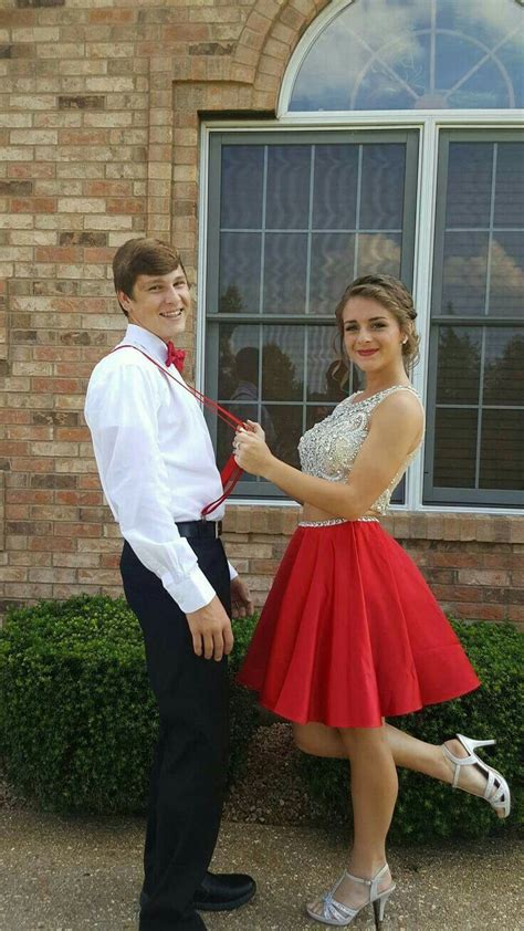 Promgoals Prom Photoshoot Prom Poses Red Homecoming Dresses Short