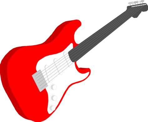 Download High Quality Guitar Clipart Red Transparent Png Images Art