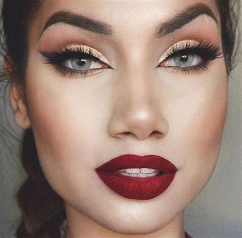 Red Lipstick Tips Red Lip Makeup Hair Makeup Makeup Lipstick Makeup