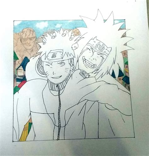 Naruto Y Jiraiya Arte Amino Amino