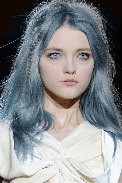 🌙 Blue Hair Hair Color Trends Hair Beauty
