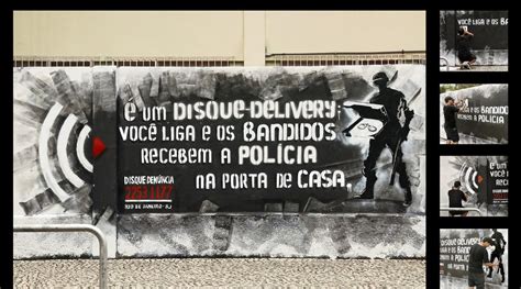 Termo Guerrilha Intervenção Urbana Do Disque Denúncia Nas Ruas Do Rio De Janeiro