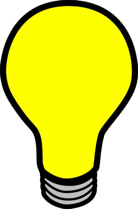 Download High Quality Light Bulb Clipart Cartoon Transparent Png Images