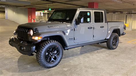 2021 Jeep® Gladiator Willys Models Starting To Appear In Dealer