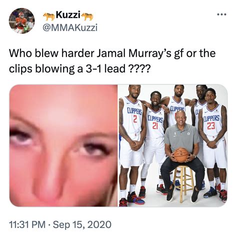 Jamal Murray Girlfriend B Meme Jamal Murray S Girlfriend Sex Tape Leak Know Your Meme