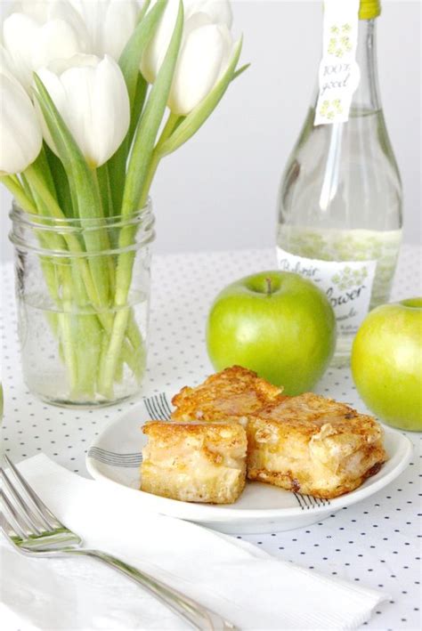 The best french toast recipe. 5-Ingredient Miniature Sour Dough-Green Apple French Toast ...