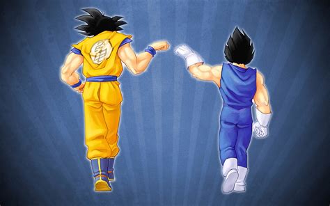 Son Goku And Vegeta Illustration Dragon Ball Son Goku Vegeta Anime Hd Wallpaper Wallpaper