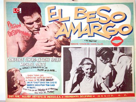 El Beso Amargo Movie Poster The Naked Kiss Movie Poster My Xxx Hot Girl