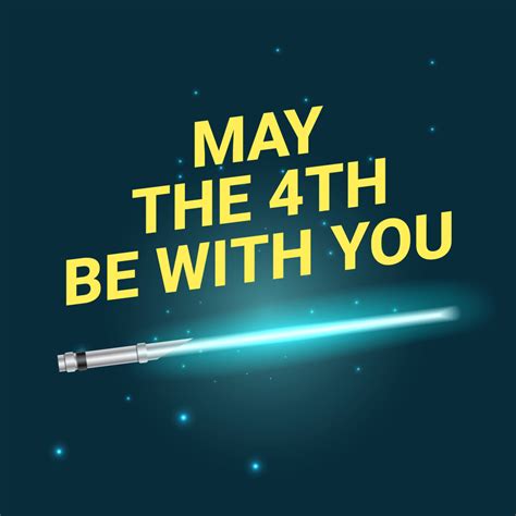 Star wars day seeks to celebrate all things star wars. Star Wars Day 2020 : May 4 May be with you | Day Finders
