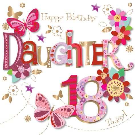 Happy 18th Birthday Daughter Cards
