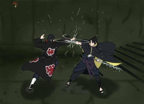 Sasuke Vs Itachi By Ed2011 On Deviantart