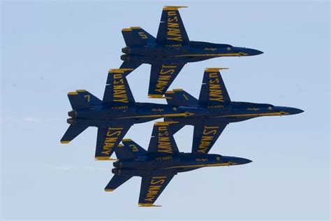 Blue Angels Jets Made Contact Midair During Tight Diamond 360 Maneuver