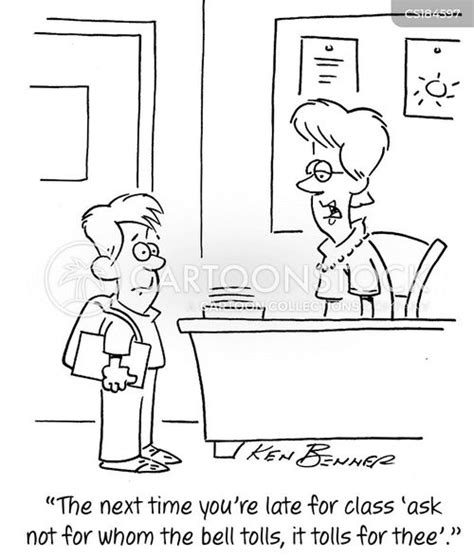 Tardy Students Cartoons And Comics Funny Pictures From Cartoonstock