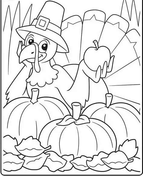 Thanksgiving Dibujos Para Colorear Puedes Imprimir Y Utilizarlos Para