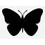 Download Outline Pencil And In  Clip Art Black Butterfly Png