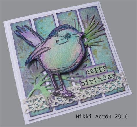 Scribbly Bird Birthday Beautiful Handmade Cards Cards Handmade Bird