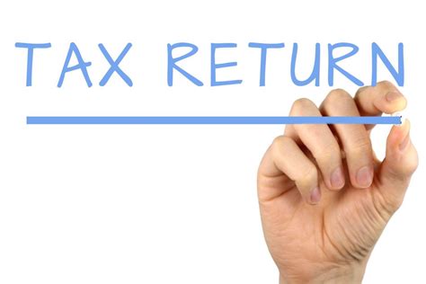 Tax Return - Handwriting image