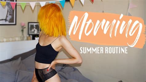 My Morning Routine Summer Edition Vegan Youtube