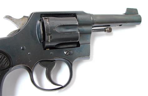 Colt Army Special 38 Special Caliber Revolver 1920s Vintage Double