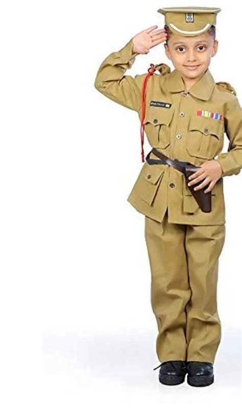 Men Brown Police Uniforms Size Small At Rs 130piece In Ajmer Id